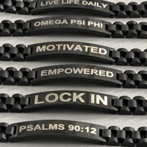 Men's Black 304L Stainless Steel Bracelet