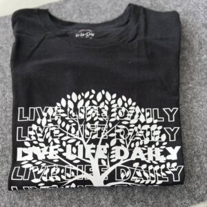 Live Life Daily Tree of Life Tshirt